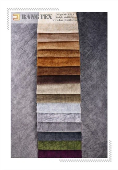 سادہ ہالینڈ مخمل سوفا کور فیبرک